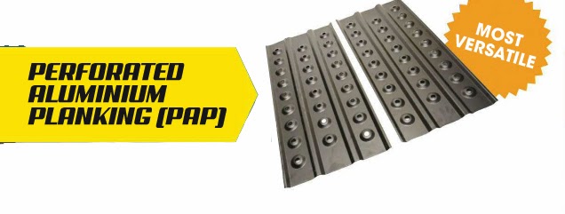 Perforated Aluminium Planking is the most versatile recovery track