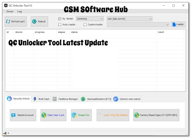 QC Unlocker Tool QC Unlocker Tool