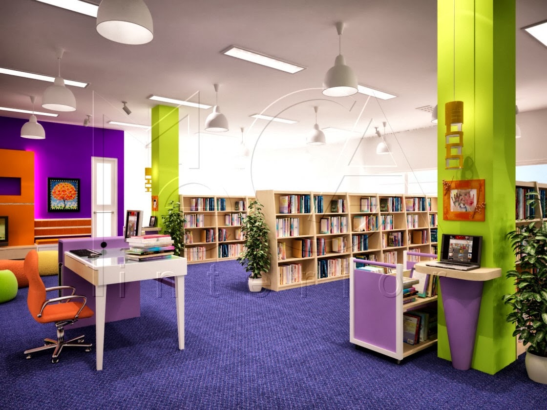 Standard Desain Perpustakaan Sekolah - Aneka Tips Caranya