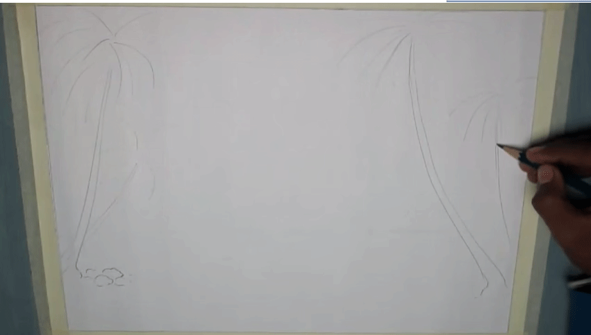  Teknik menggambar pemandangan pantai dengan pensil 