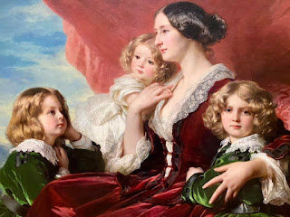 Portret Elizy Krasińskiej z dziećmi” mal. F. X. Winterhalter Foto MNW