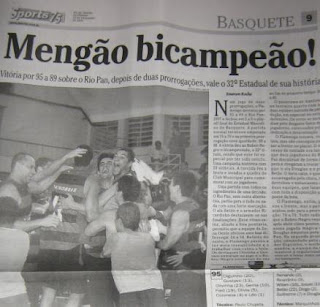 flamengo campeao carioca basquete 2006