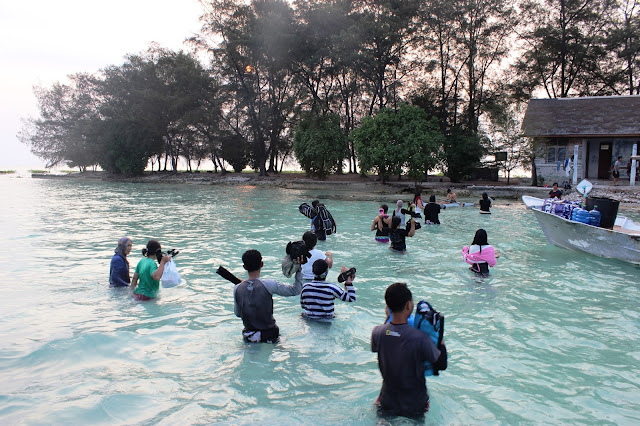 pulau karang bongkok, kepulau seribu