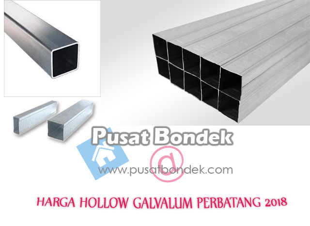 Ukuran Besi Hollow Rangka Plafon - C Soalan