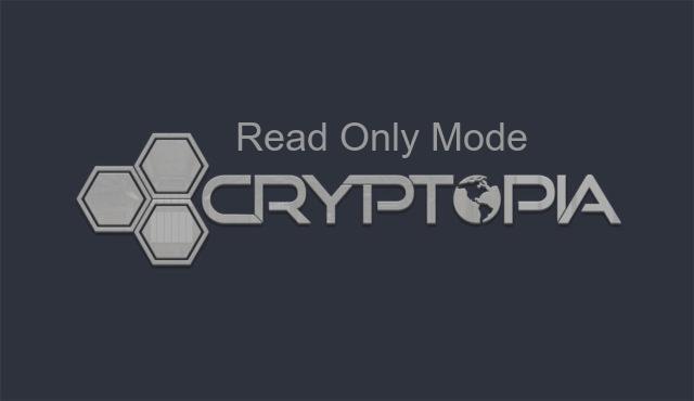 Cryptopia Opened in Read-Only Mode