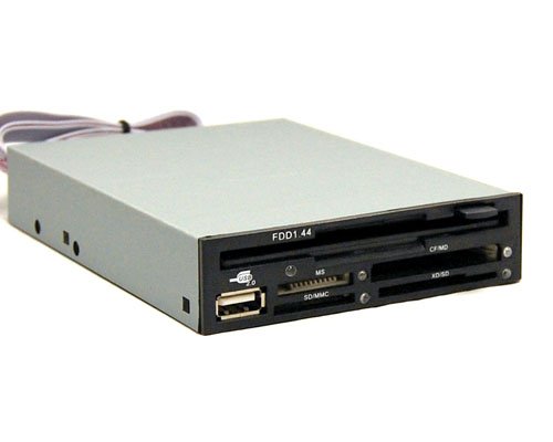  BYTECC BT-146 ALL-IN-1 INTERNAL 3.5 CARD READER-USB2.0 PORT- FLOPPY DRIVE FRONT PANEL