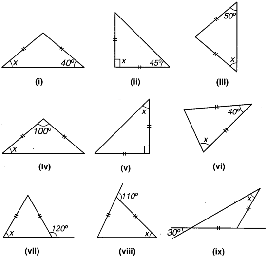 Solutions Class 7 गणित Chapter-6 ( त्रिभुज और उसके गुण)