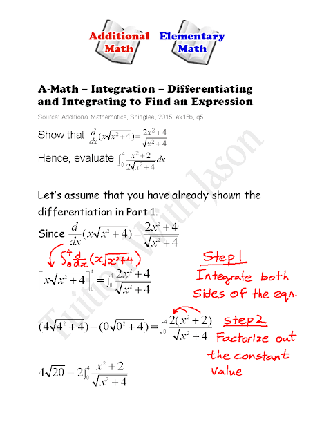 Differentiating and Integrating to Find an Expression