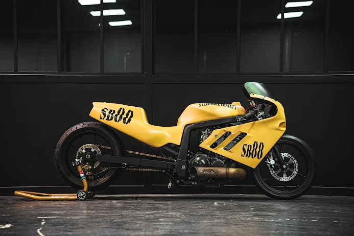 Suzuki GSXR 1100 Turbo Drag Bike by Steel Bike Concept