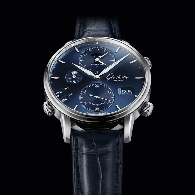 Glashütte Original Senator Cosmopolite in midnight blue ref. 1-89-02-05-02-01