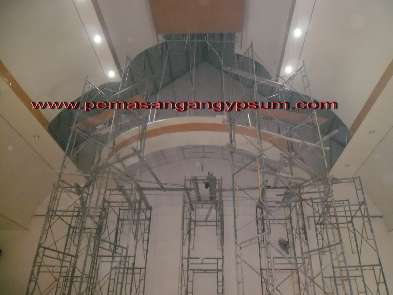 Motip Sunda Plapon Model Lingkaran Terbaru Gypsum Minimalis