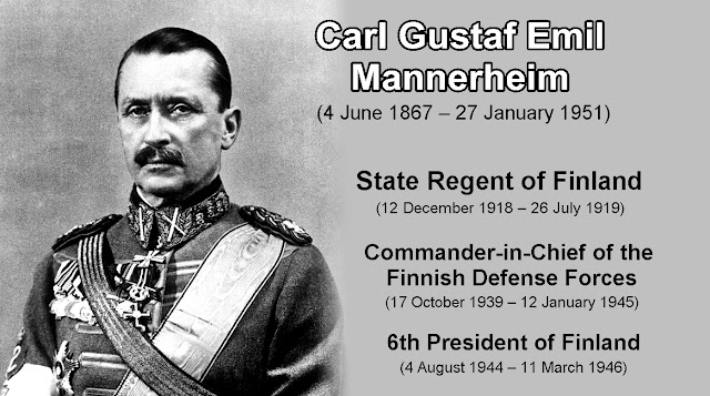 Field Marshal Carl Gustaf Emil Mannerheim