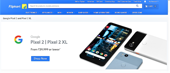 Google Pixel 2 price slashed on Flipkart: Here’s how to get the phone at Rs 39,999