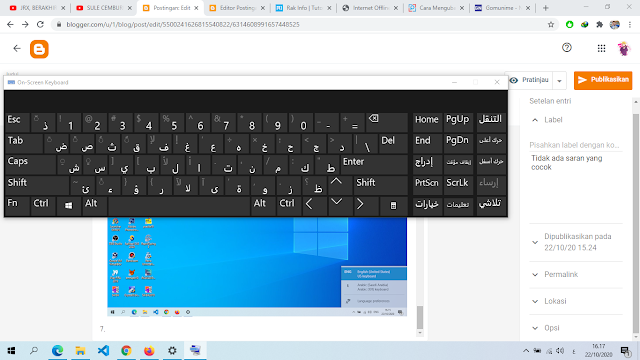 On Screen Keyboard