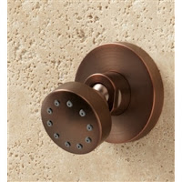  Oil Rubbed Bronze Round Jetted body massage shower