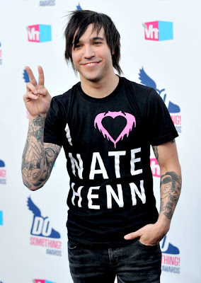 pete wentz arm tattoos