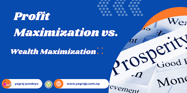 Profit Maximization vs. Wealth Maximization