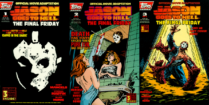 'Jason Goes to Hell: The Final Friday' Comic Book Shown In Videos