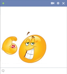Facebook Buff Smiley With A Tattoo On His Arm