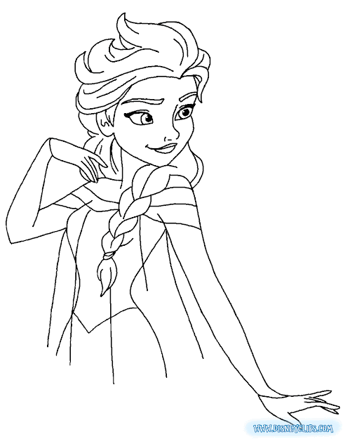 Disneys Frozen Coloring Pages