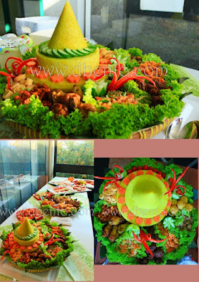 Bento Mania Buat tumpeng tanpa alat  khusus siapa takut 