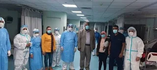 خروج 6 حالات بمستشفى الأقصر العام بعد تعافيهم من كورونا