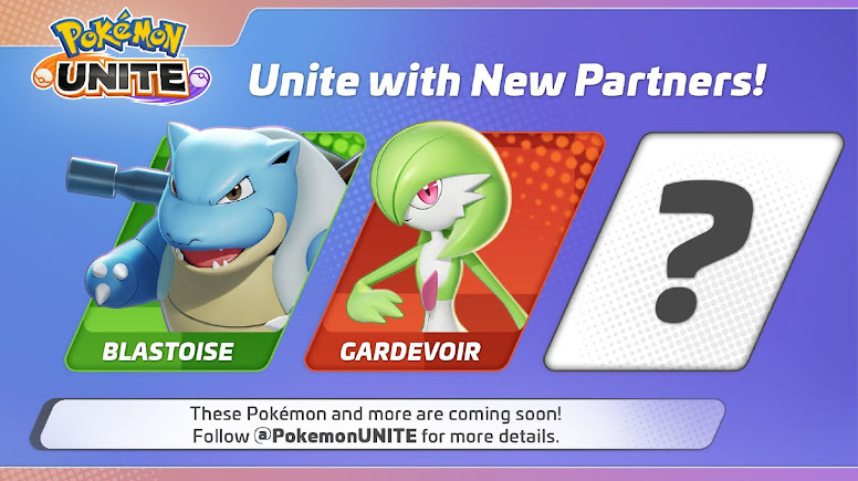 Pokémon Unite - Blastoise and Gardevoir
