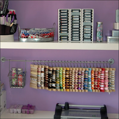 Ribbon Storage Ideas