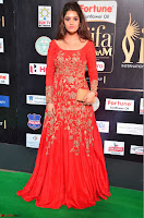 Ritika in sindoori Red Dress at IIFA Utsavam Awards 2017  Day 2  Exclusive 18.JPG