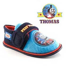 Little toddler and childrens clothing Thomas tank slipper footwear shoes great for all Thomas fans