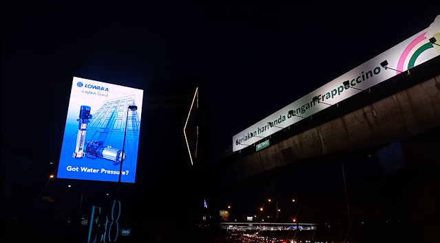 Xylem Ad Federal Highway LED Screen Advertising Kuala Lumpur Digital Billboard Advertising Malaysia