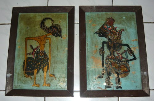 antikpraveda blogspot com Lukisan Kaca Lakon Wayang 