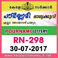 kl result yesterday,lottery results, lotteries results, keralalotteries, kerala lottery, keralalotteryresult, kerala lottery result, kerala lottery result live,   kerala lottery results, kerala lottery today, kerala lottery result today, kerala lottery results today, today kerala lottery result, kerala lottery result 30-  07-2017, pournami lottery rn 298, pournami lottery, pournami lottery today result, pournami lottery result yesterday, pournami lottery rn298,   pournami lottery 30.7.2017