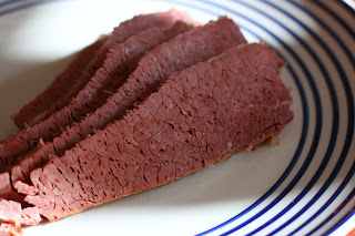 corned beef in crockpot slow cooker recipe photo