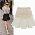 Ladies Skirt in black and white