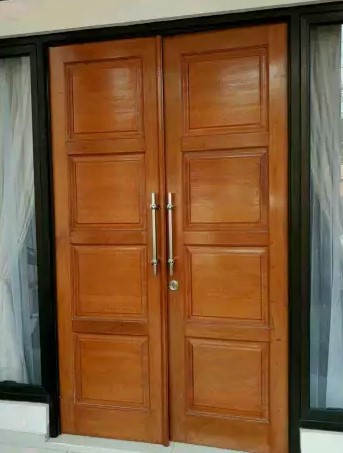 38 Model Pintu Minimalis 2 Pintu Terbaru yang Modern Masa 