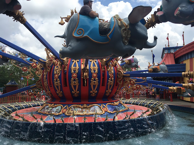 Dumbo The Flying Elephant Ride Storybook Circus Magic Kingdom Walt Disney World