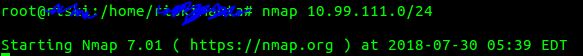 Nmap: Scan multiple IP Address