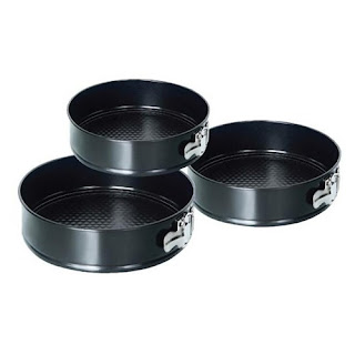  Set tavi rotunde pentru copt KingHoff, otel carbon, 24, 26 si 28 cm