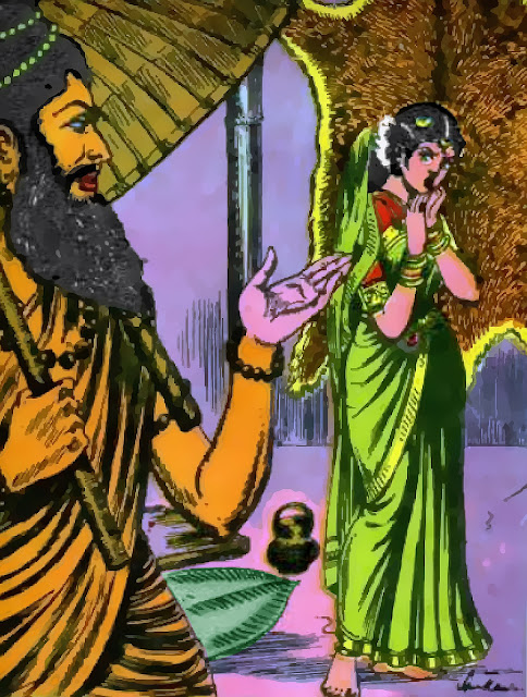Ravana reveals his intention to Sita