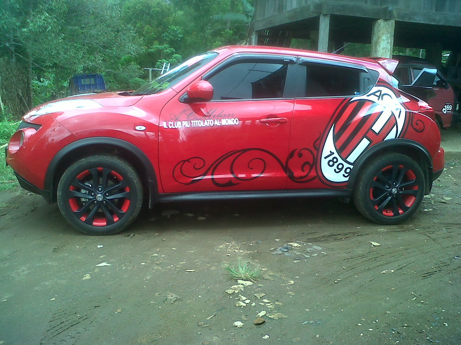 Modifikasi Cutting Sticker Mobil Ac Milan 2019 Retromodif