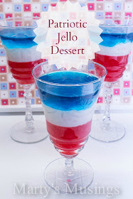Patriotic Jello Dessert