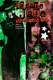 Insane Jane: The Avenging Star - Cover 2