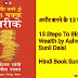 अमीर बनने के 13 पक्के तरीके | 13 Steps To Bloody Good Wealth by Ashwin Sanghi and Sunil Dalal | Hindi Book Summary 
