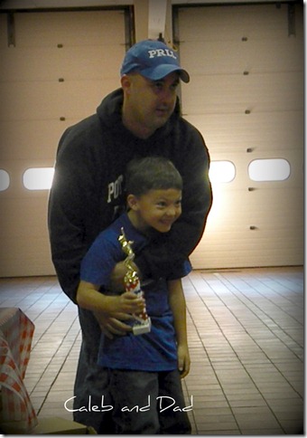 caleb and dad