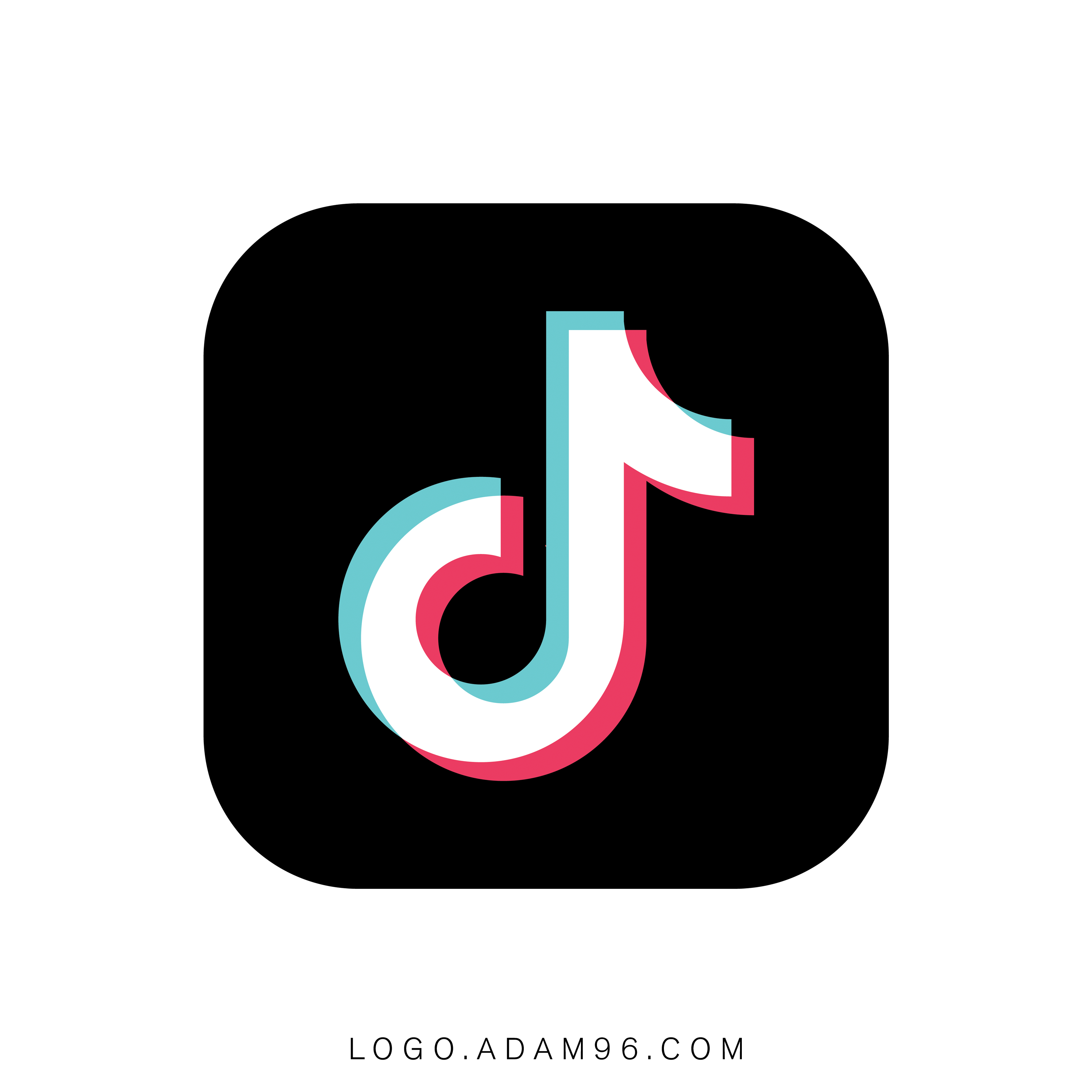 تحميل شعار تيك توك الاصلي بدقة عالية Logo Tik Tok SVG