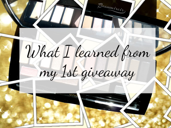 Blogging: What I Learned From My 1st Giveaway