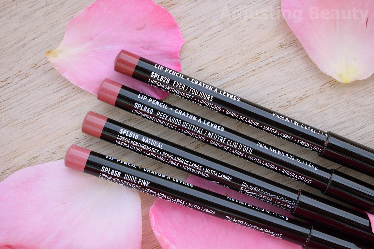 NYX slim lip pencils: espresso, nude beige, natural, nude pink : r