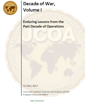 la proxima guerra decade of war pentagon joint staff informe analylsis pdf