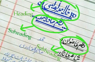 how to attempt 1st year urdu paper